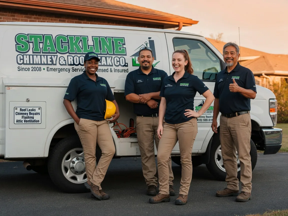 Chimney flashing repair company in Charlotte, VT